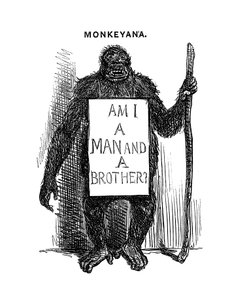 Monkeyana: Férfi vagyok és testvér, 1861 alkotó: Unbekannt