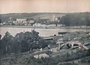 Monkstown – A Monkstown mólóállomástól, 1895 alkotó: Unbekannt