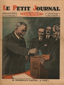 Monsieur Gaston Doumergue... szavazott!, 1929. alkotó: Unbekannt