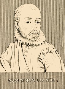 Montaigne, 1533-1592, 1830. alkotó: Unbekannt