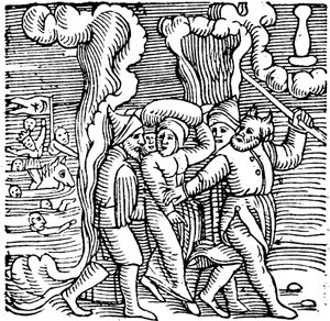 Mózes kiszabadítja az izraelitákat Egyiptomból, 1557 alkotó: Unbekannt