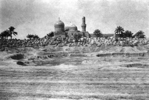 Mecset és temető Bagdad közelében, 1918 alkotó: Unbekannt