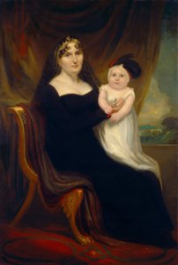 Anya és gyermeke, c. 1810. alkotó: Unbekannt