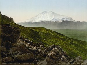 Hegy Kislovodsk közelében, Oroszország, 1895 alkotó: Unbekannt