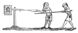 Mozgatható Quintain, 1344, 1833 alkotó: Unbekannt
