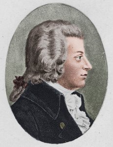 Mozart, 1895. alkotó: Unbekannt