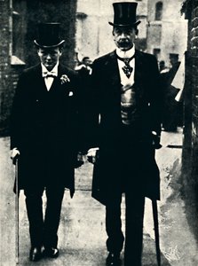 Mr. Lewis Harcourt és Mr. Churchill, c1900, 1945. alkotó: Unbekannt