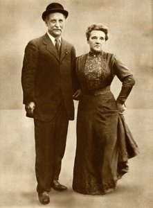 Mr. és Mrs. George Lansbury 1910-ben, 1935-ben. alkotó: Unbekannt