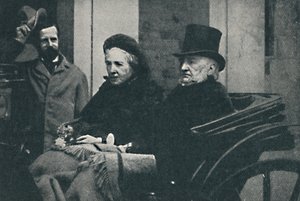 Mr. és Mrs. Gladstone átvezetett Glasgow-n az 1892-es, 1900-as általános választáson alkotó: Unbekannt