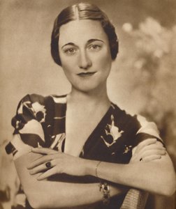 Mrs Simpson: Stúdióportré, 1937 alkotó: Unbekannt