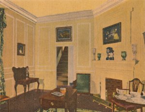 Mrs. Washingtons Sitting Room, 1946 alkotó: Unbekannt