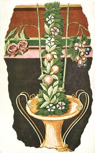 Falfestmény egy római villában, Commugny, Svájc, 1928. alkotó: Unbekannt