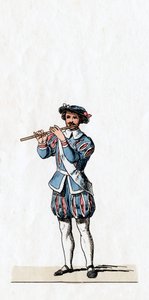 Zenész, Shakespeare VIII. Henrik drámájának jelmeztervezője, XIX alkotó: Unbekannt