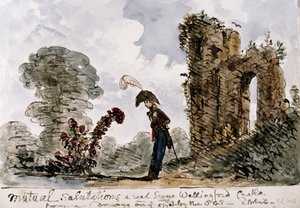 „Kölcsönös üdvözlet”. William Crotch, 1838 körül. alkotó: Unbekannt