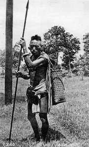Naga man, India, XX. század alkotó: Unbekannt