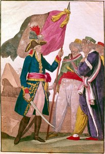 Napóleon Egyiptomban, 1799 alkotó: Unbekannt