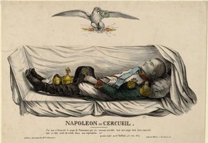 Napóleon koporsója, c. 1840 alkotó: Unbekannt