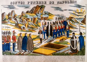 Napóleon temetkezési társaság, Szent Ilona, 1821 1826 alkotó: Unbekannt