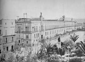 Nemzeti Palota, Mexikó városa, 1897. alkotó: Unbekannt