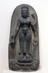 Indiai Nemzeti Múzeum, Delhi. Tara. Pala, Kr.u. 8. század, Bihar. Kő. India. alkotó: Unbekannt