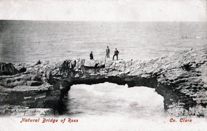 Natural Bridge of Ross, Clare megye, Írország, 1906 alkotó: Unbekannt