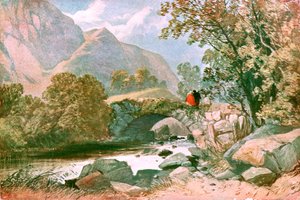 Bettws-y-Coed közelében, Észak-Wales, 1900. alkotó: Unbekannt