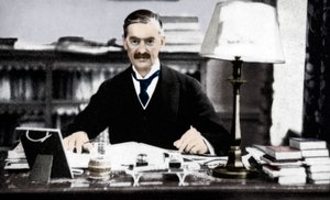 Neville Chamberlain 1869-1940, brit miniszterelnök, 1930-as évek 1936 alkotó: Unbekannt