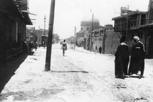 Új utca, Bagdad, Mezopotámia, I. világháború, 1918 alkotó: Unbekannt