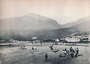 Newcastle, Co. Down. - The Strand, Slieve Donarddal, 1895 alkotó: Unbekannt