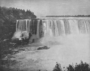 Niagara-vízesés, 1897. alkotó: Unbekannt
