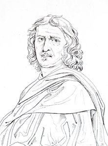 Nicholas Poussin. alkotó: Unbekannt