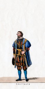 Nemes, Shakespeare VIII. Henrik drámájának jelmezterve, XIX alkotó: Unbekannt