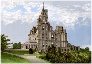 Normanhurst, Sussex, a Brassey család otthona, 1880 alkotó: Unbekannt