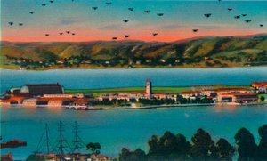 Északi-sziget. Amerikai haditengerészeti légiállomás. San Diego, Kalifornia, 1941 alkotó: Unbekannt