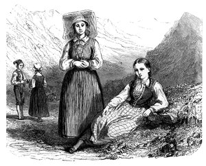 Lovardalsskardi norvégok, 1890 alkotó: Unbekannt