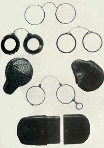 Nürnbergi szemüvegek és -tokok: 17. század vége és 18. század eleje, 1934. alkotó: Unbekannt