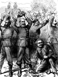 Párizs németek általi megszállása a francia-porosz háború után, 1871. március c1880 alkotó: Unbekannt