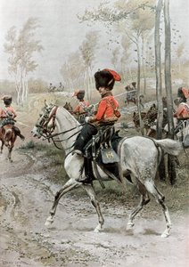 huszártiszt, 1889 alkotó: Unbekannt