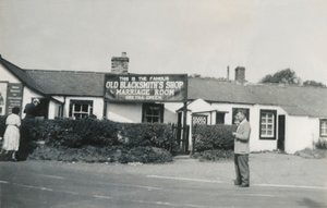 Old Blacksmiths bolt és házasságkötő szoba, Gretna Green, Skócia, 1940-es évek alkotó: Unbekannt