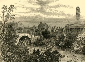 Old Bridge Over the Lake, Regents Park, 1847, c1876. alkotó: Unbekannt
