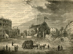 Old Kensington Church, 1750 körül, 1876 körül. alkotó: Unbekannt
