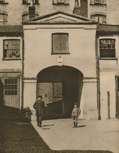 Az Old Mews azt mondta, hogy az Iron Dukes istállója volt Knightsbridge-ben, 1935. alkotó: Unbekannt
