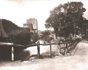Old Moat, Portchester Castle, Hampshire, 1894. alkotó: Unbekannt