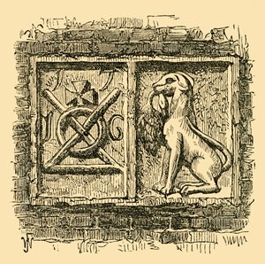 A kutya és a kacsa régi jele., 1878. alkotó: Unbekannt