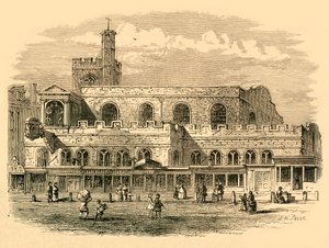 Régi St. Dunstans templom, 1814, 1897. alkotó: Unbekannt