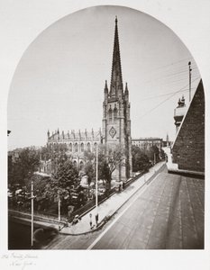 Old Trinity Church, New York City, New York, USA, 1865 körül alkotó: Unbekannt