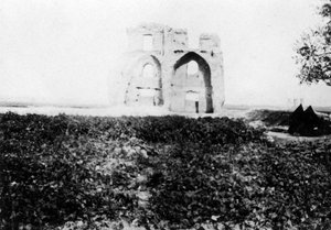 Régi rom a Tigris folyó partján, Moszul, Mezopotámia, 1918 alkotó: Unbekannt