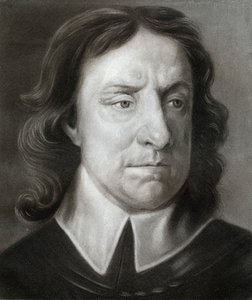 Oliver Cromwell, 1599-1658, angol katonai vezető és politikus, 1657, 1899. alkotó: Unbekannt
