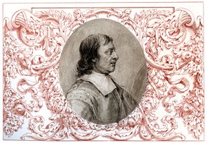Oliver Cromwell, 1599-1658, angol katonai vezető és politikus, 1899 alkotó: Unbekannt