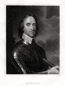 Oliver Cromwell, 1860 alkotó: Unbekannt